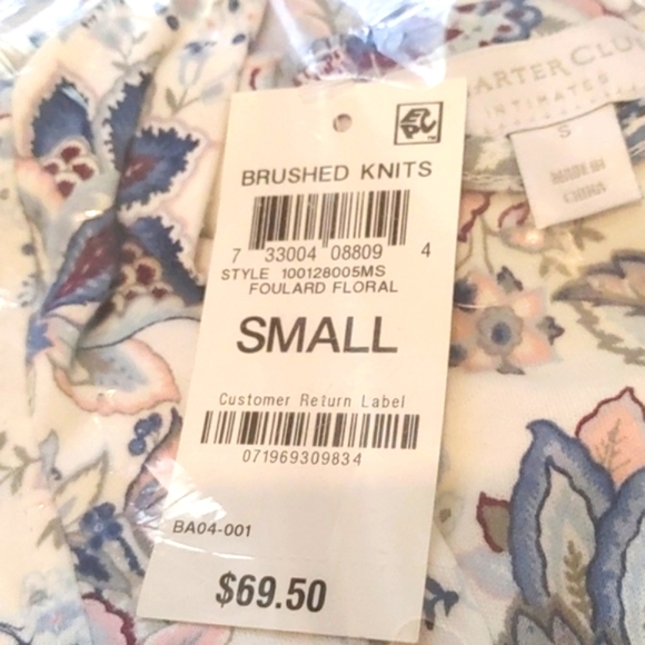 Long lightweight floral bathrobe, NEW - Picture 4 of 5